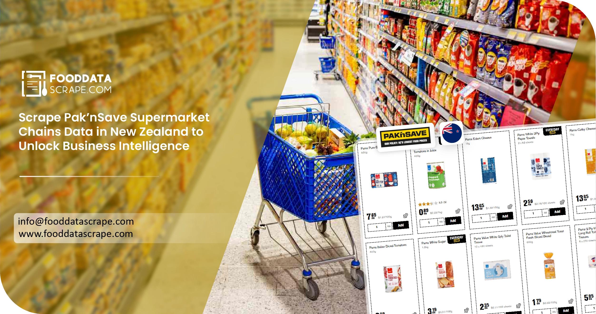 Pak’nSave New Zealand Supermarket Data Scraping